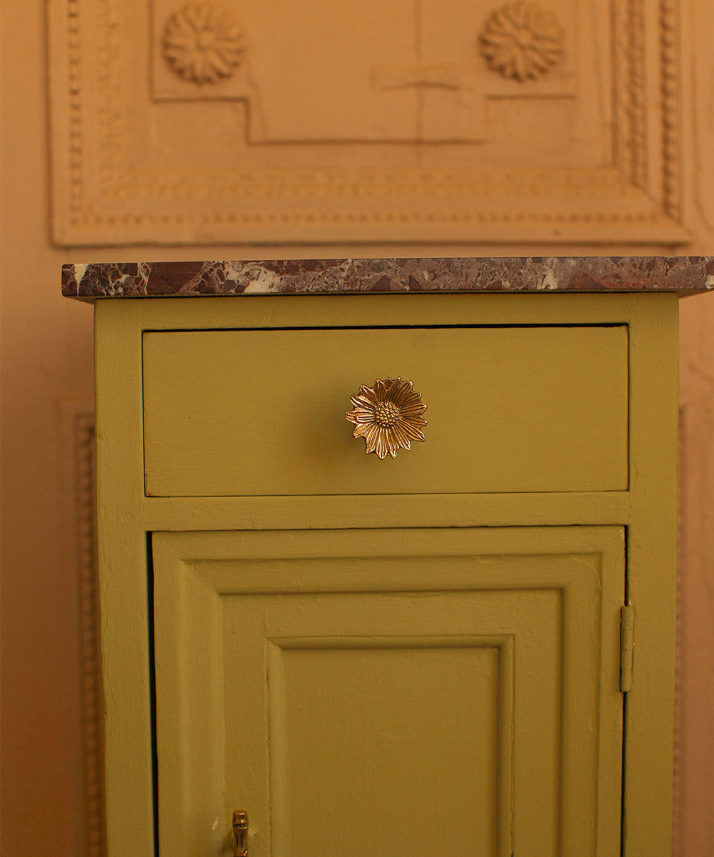 Tirador Bronce Flor Daisy