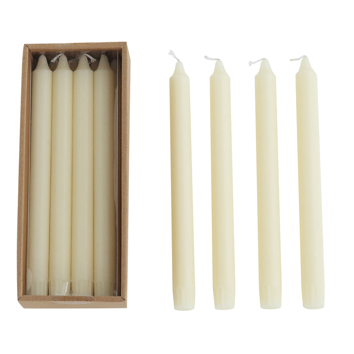 Velas Crema Set de 12