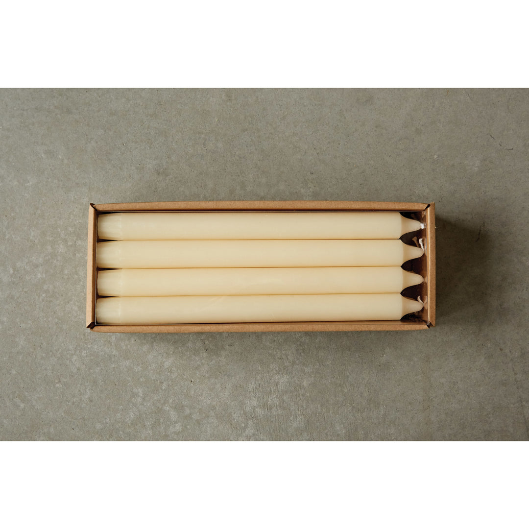 Velas Crema Set de 12