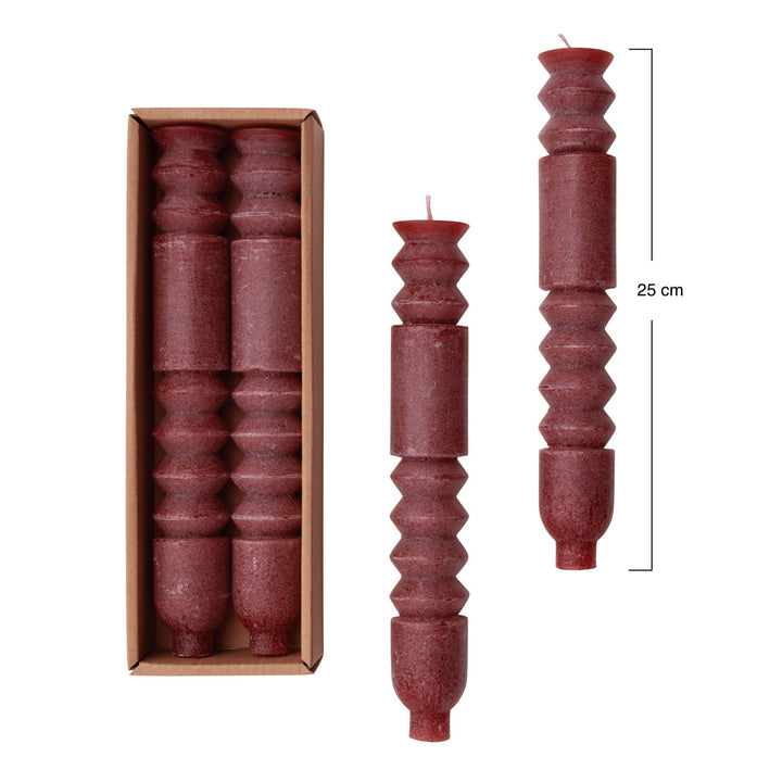 Velas Totem Set de 2
