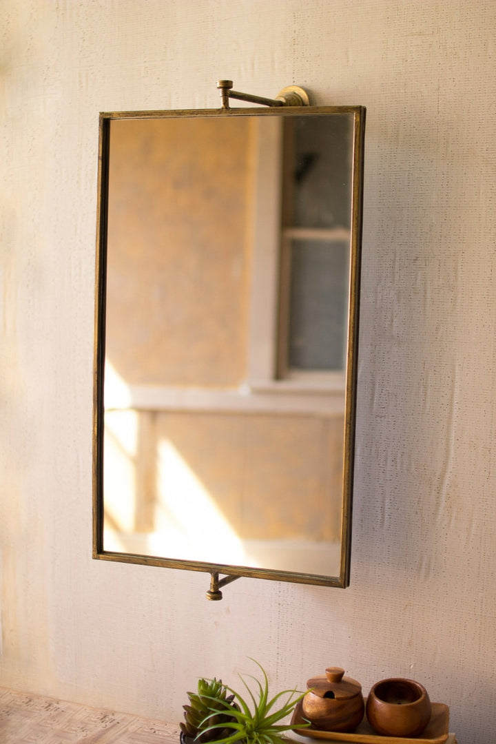 Espejo Rectangular Giratorio
