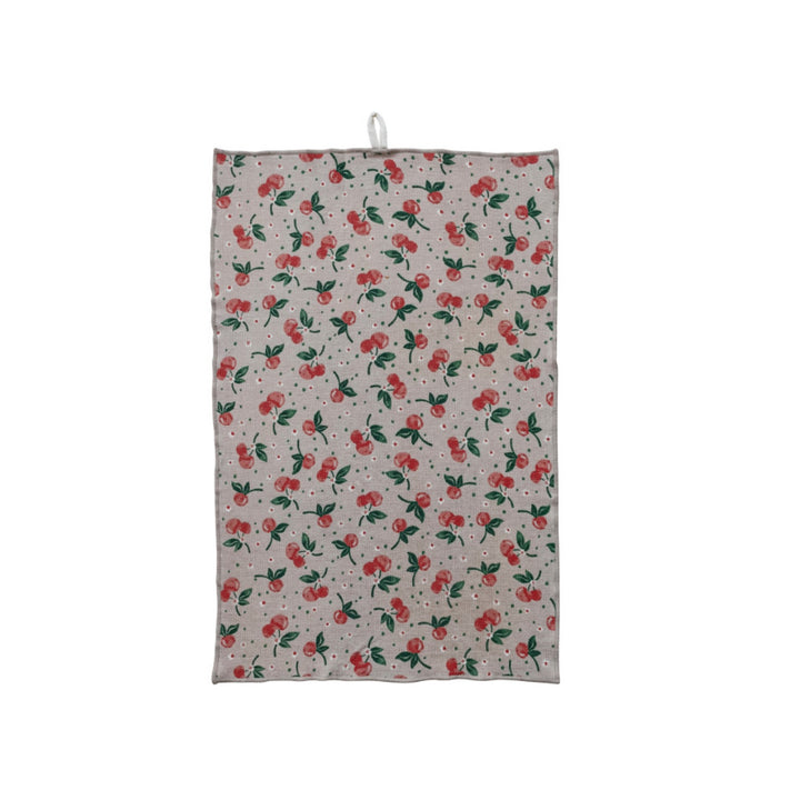Paño de Cocina de Algodón tipo Toalla con Estampado, 4 estilos