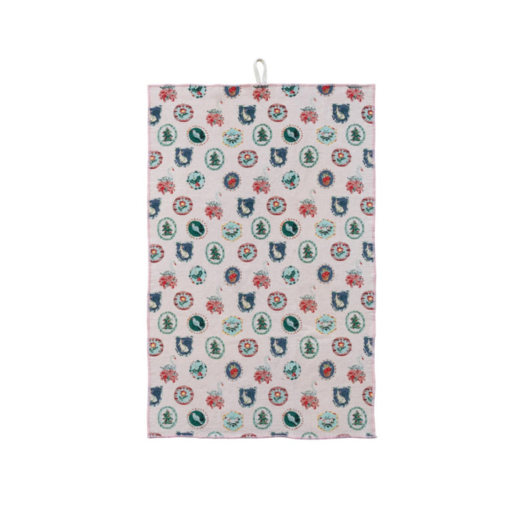 Paño de Cocina de Algodón tipo Toalla con Estampado, 4 estilos