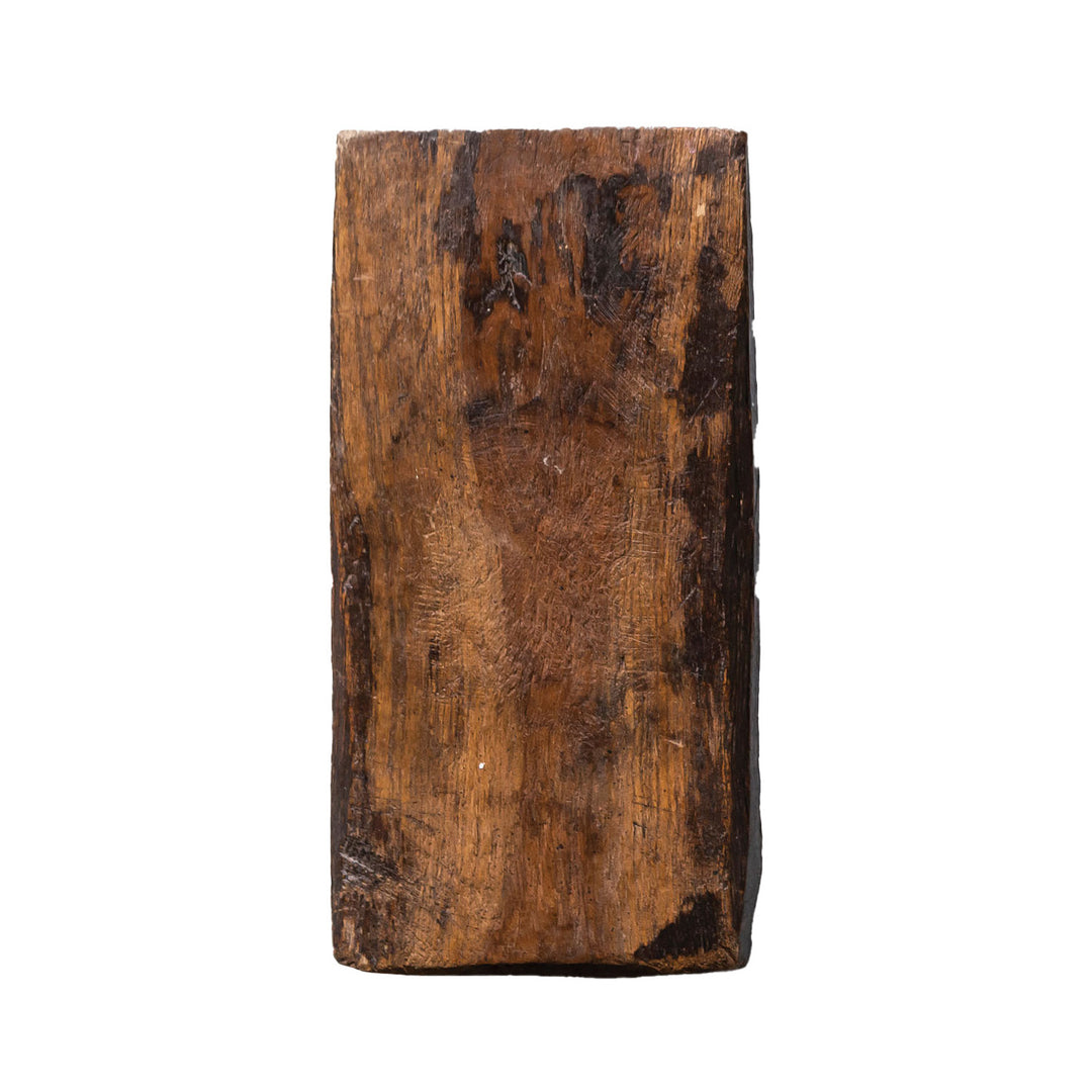 Pedestal Rectangular de Madera Reciclada