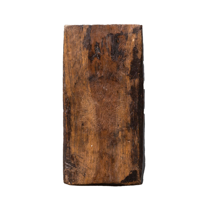 Pedestal Rectangular de Madera Reciclada