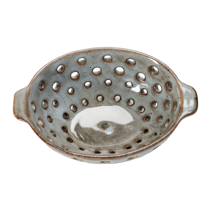 Bowl Colador Oval de Cerámica