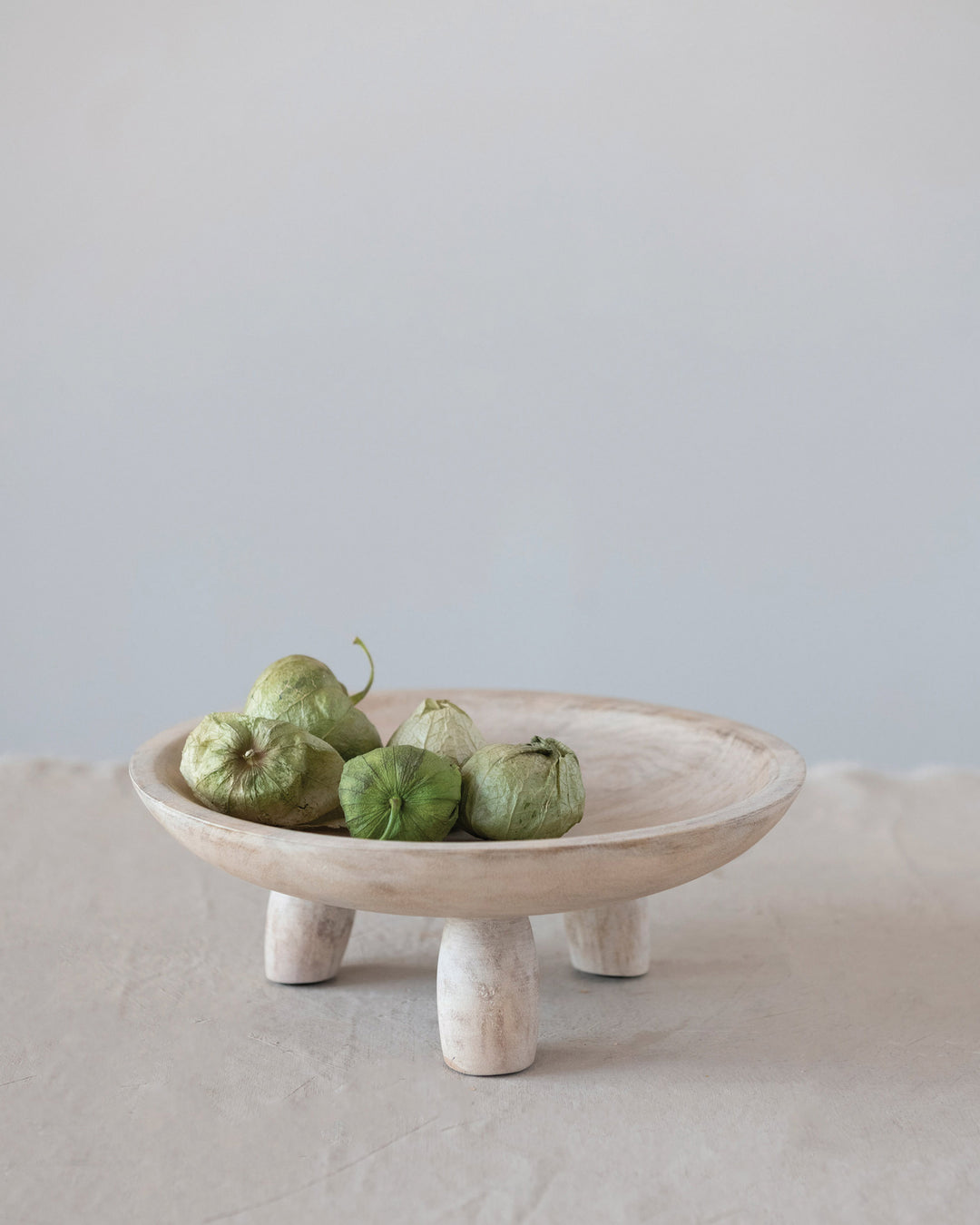 Pedestal de madera Clara