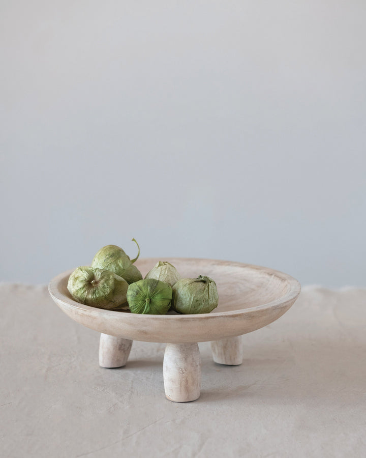 Pedestal de madera Clara