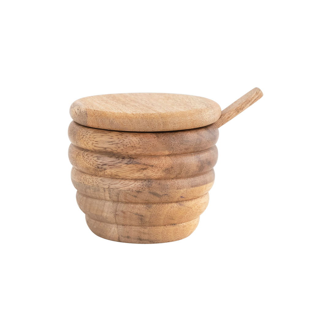 Salero o Azucarero de Madera