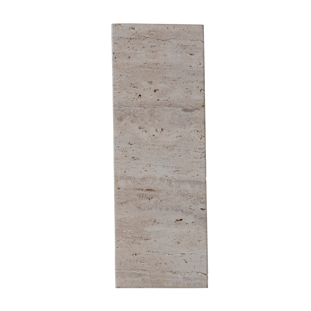 Tabla o Pedestal Rectangular Travertino