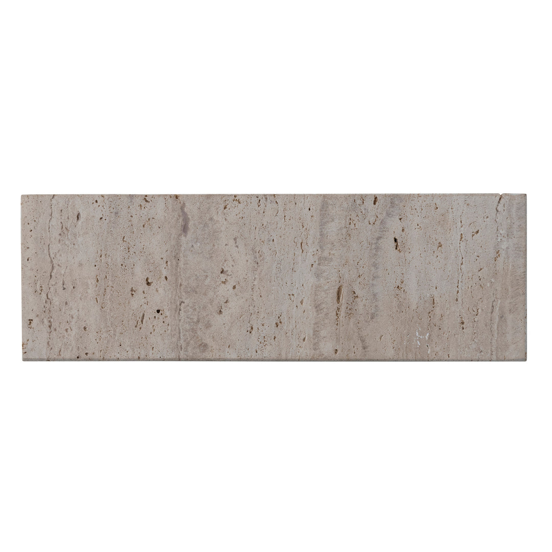 Tabla o Pedestal Rectangular Travertino