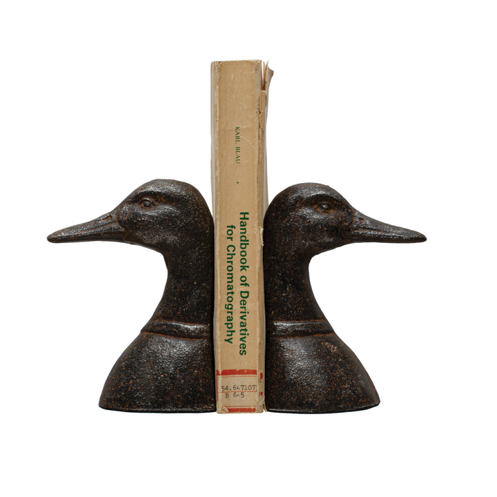 Sujetalibros de Hierro Par de Patos