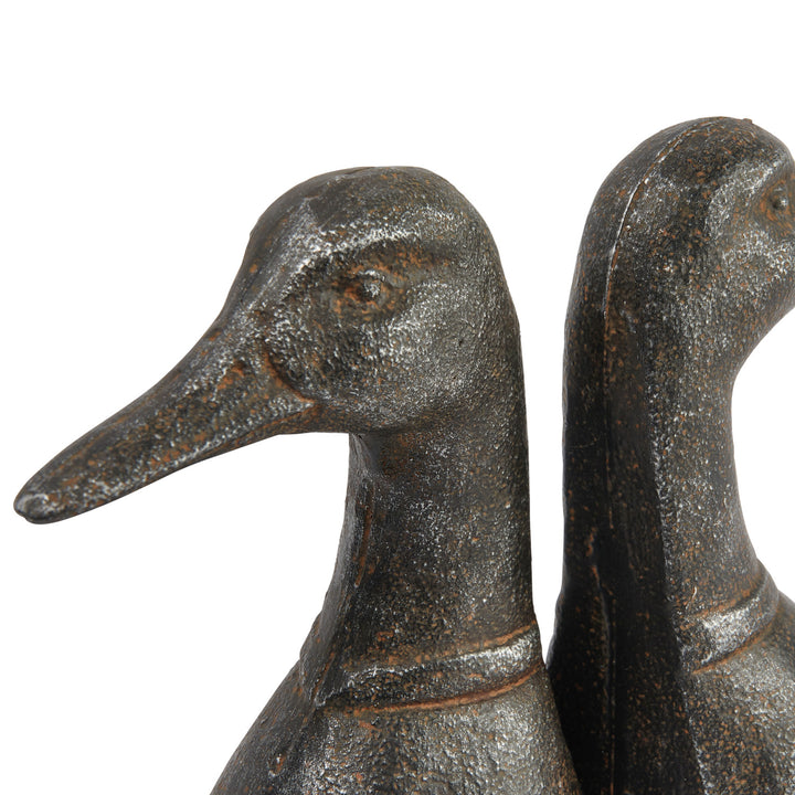 Sujetalibros de Hierro Par de Patos