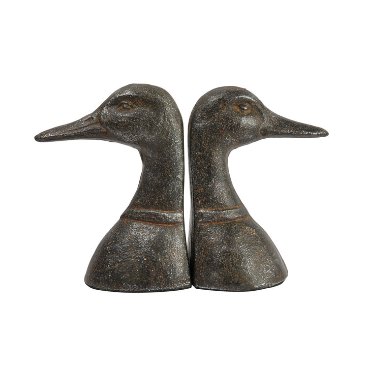 Sujetalibros de Hierro Par de Patos