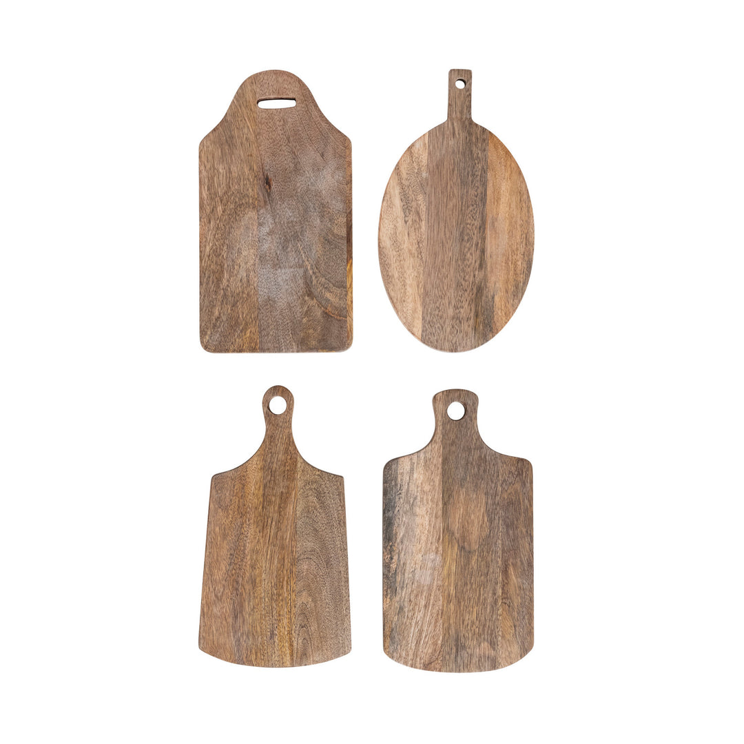Set Tabla de Madera y Cuchillo