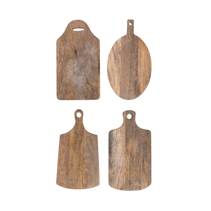 Set Tabla de Madera y Cuchillo