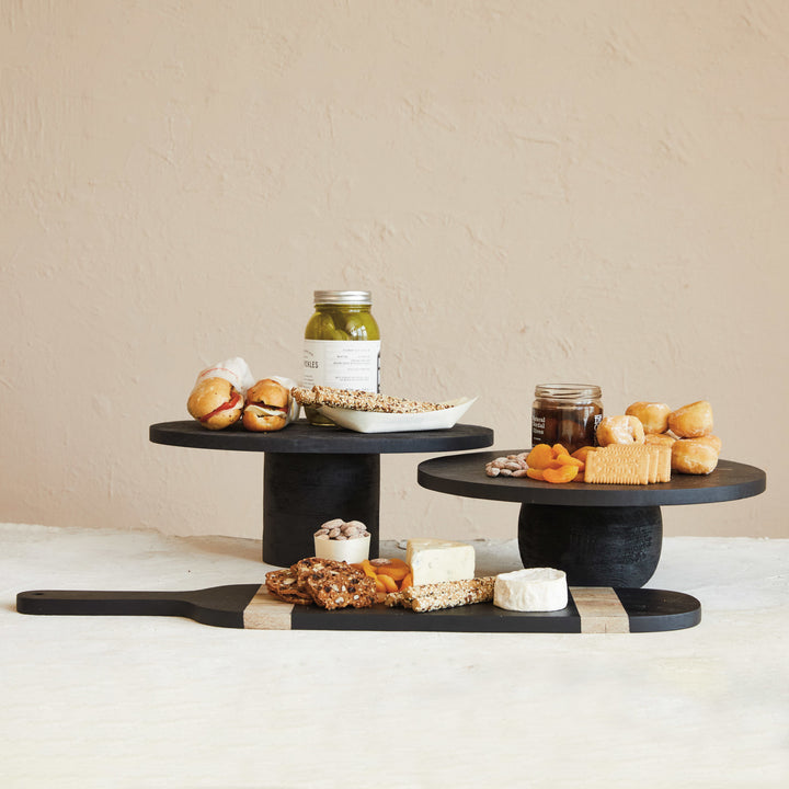 Pedestal de Madera Black