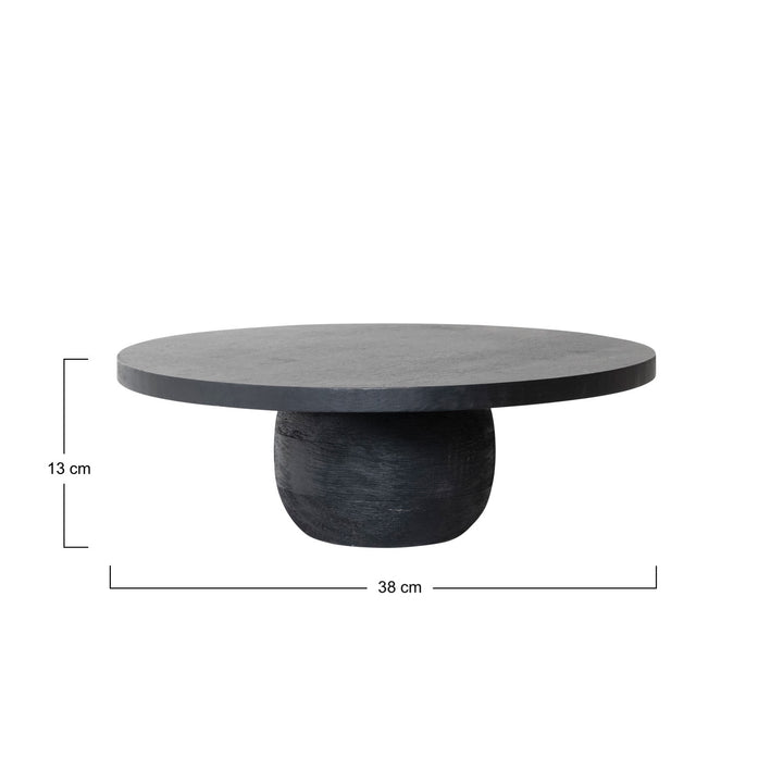 Pedestal de Madera Black