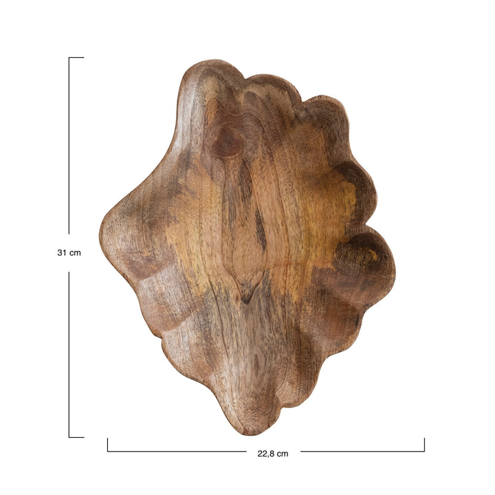 Plato Orgánico Madera