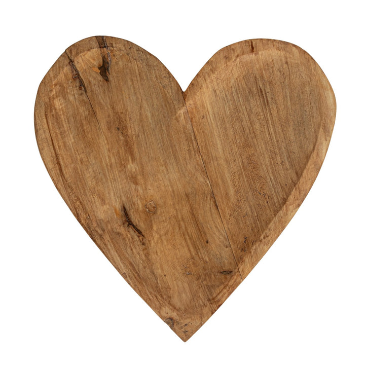 Bandeja de Madera Corazón