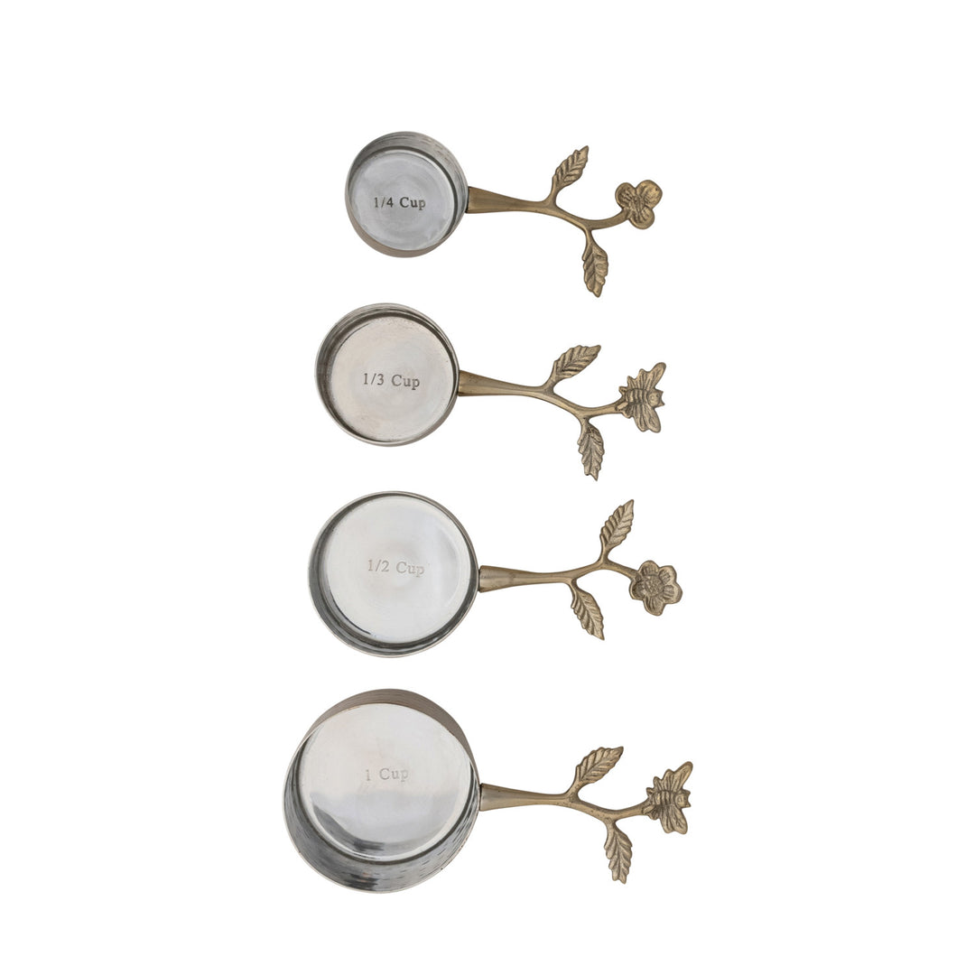 Set de Tazas Medidoras Botánica, set de 4