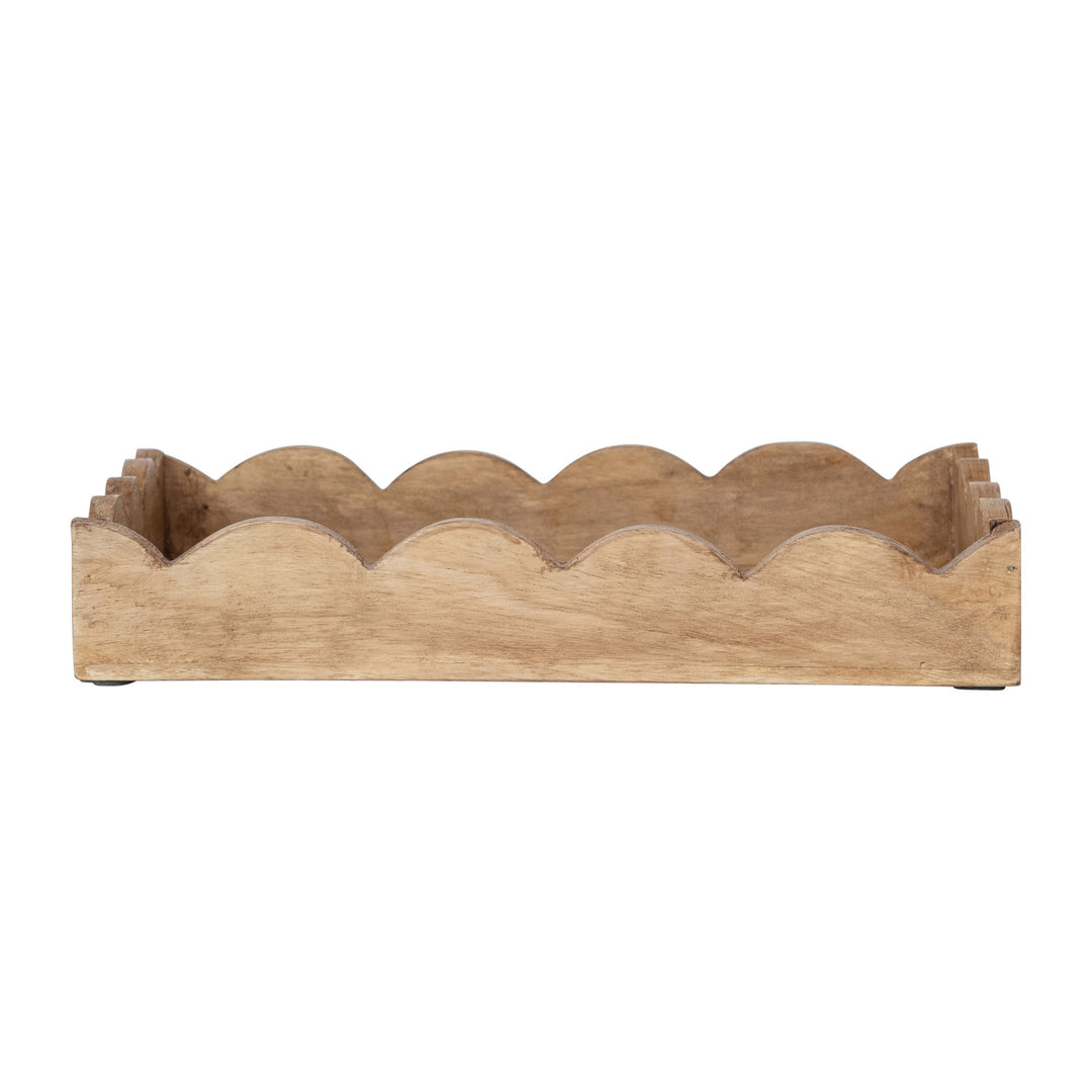 Bandeja Festoneada de Madera