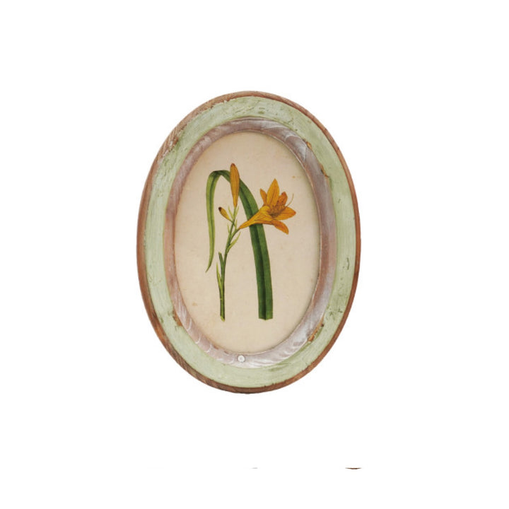 Cuadro Oval Flor