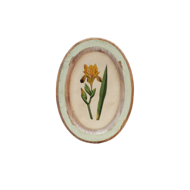 Cuadro Oval Flor
