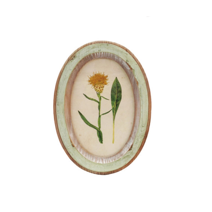 Cuadro Oval Flor