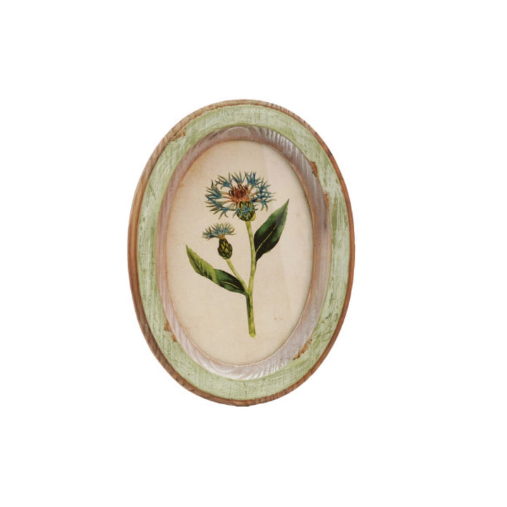 Cuadro Oval Flor