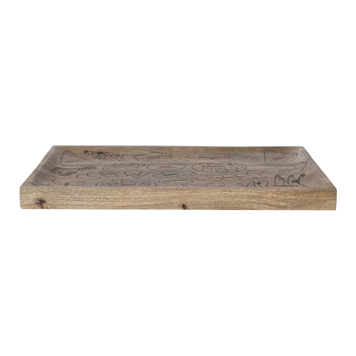 Tabla de Madera para Quesos grabada XXL