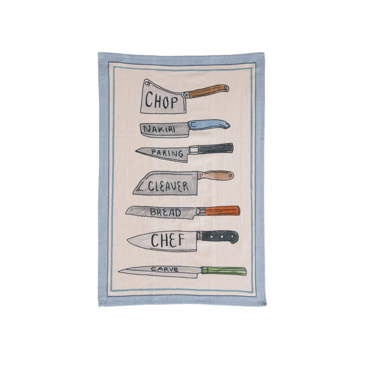 Paño de Cocina Estampado con Utensilios, 3 estilos