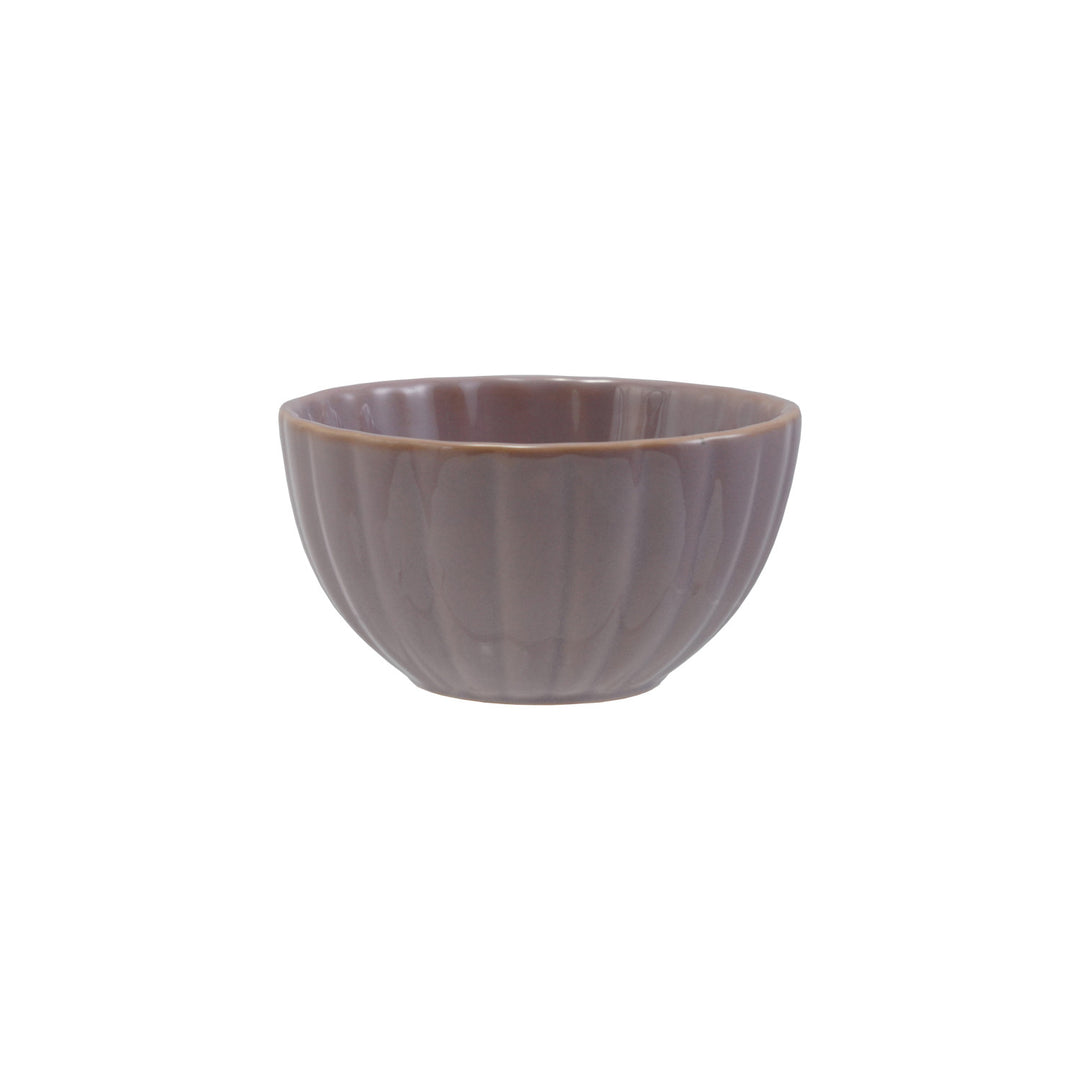 Bowl de Cerámica Acanalado Lavanda