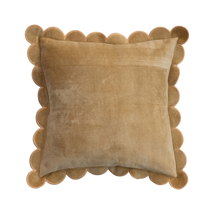 Cojín Velvet Mostaza 45x45