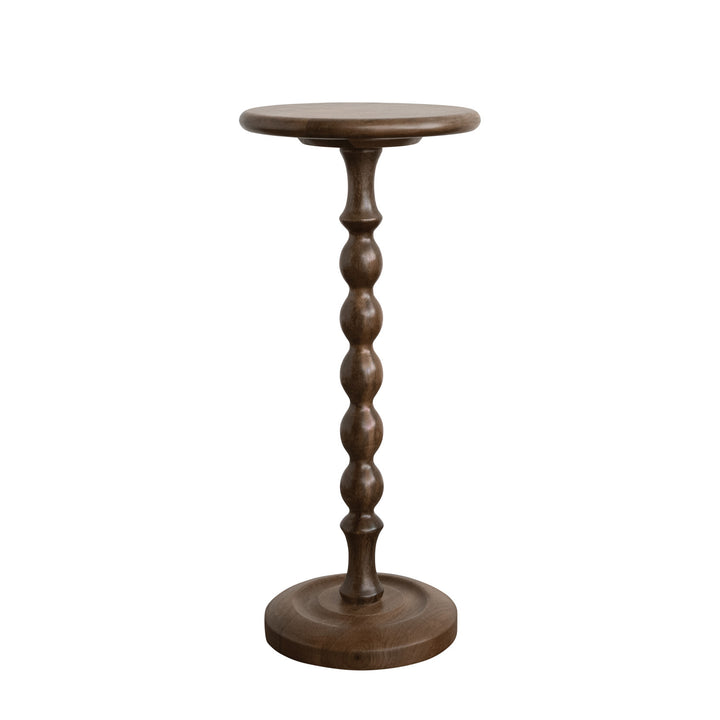Mesa de Martini Torneada Nogal