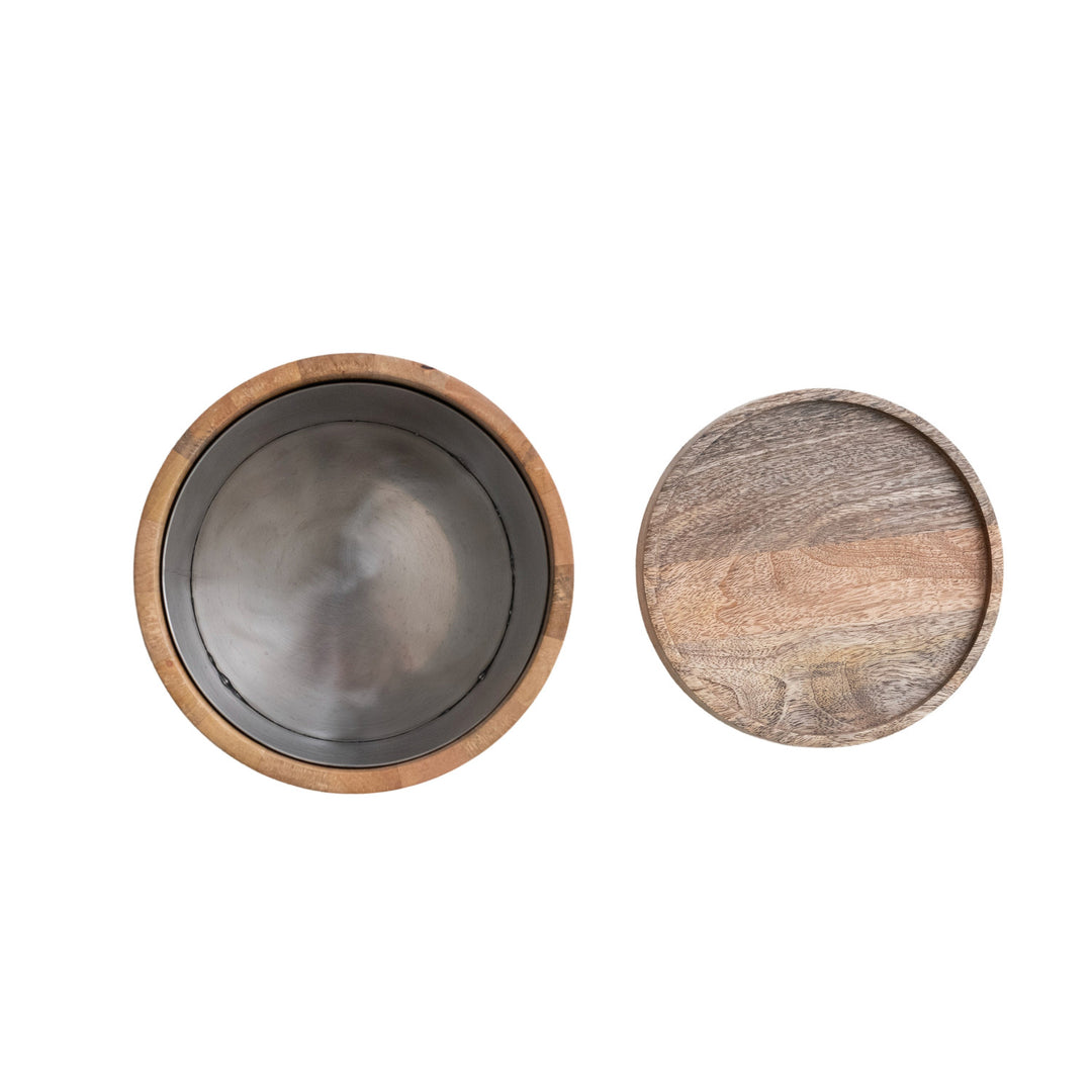 Hielera de Acero Wood