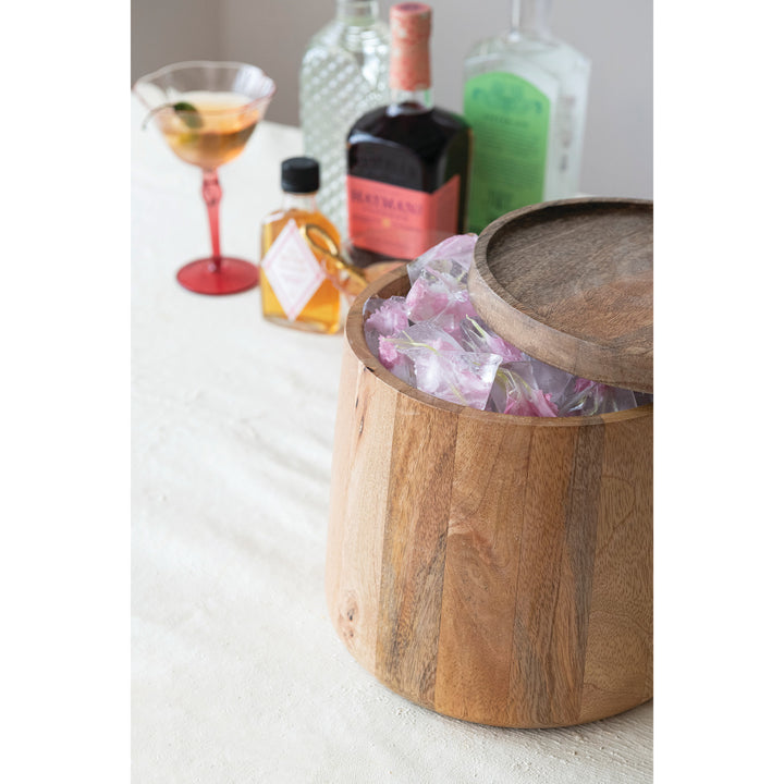 Hielera de Acero Wood