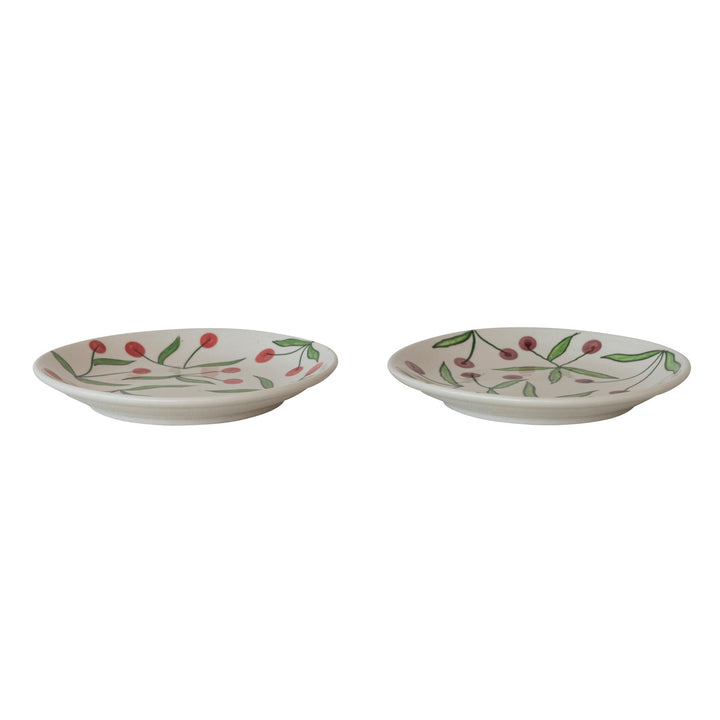 Plato de Cerámica Cerezas, 2 colores