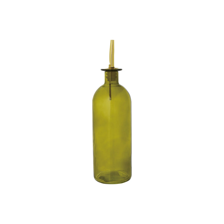 Aceitera de Vidrio Verde Oliva  - 473 ml