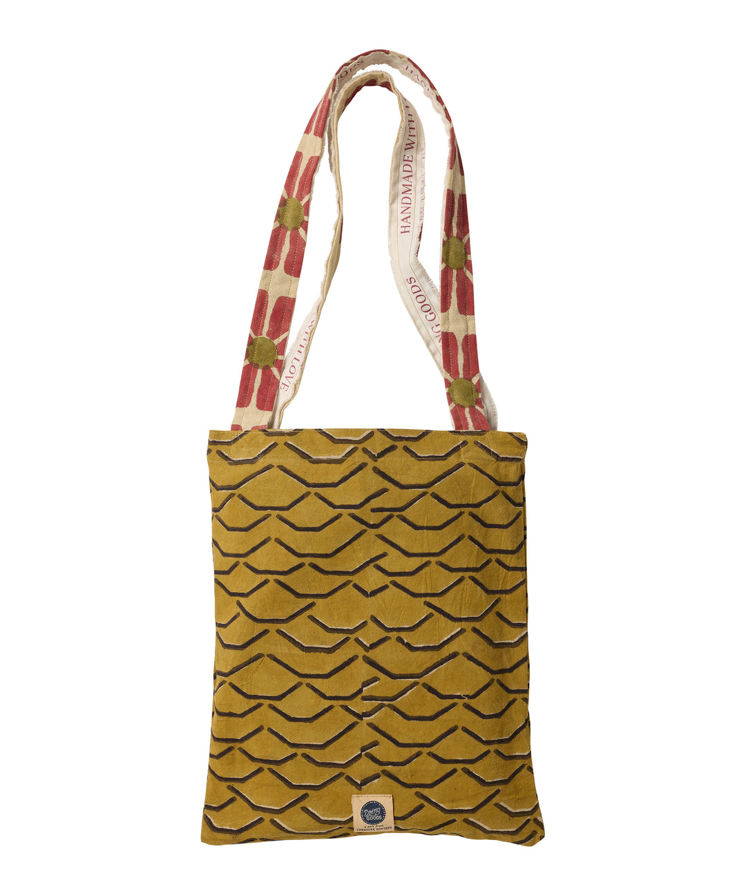 Mantel Block Print Erin 240 x 280 cm con Tote Bag