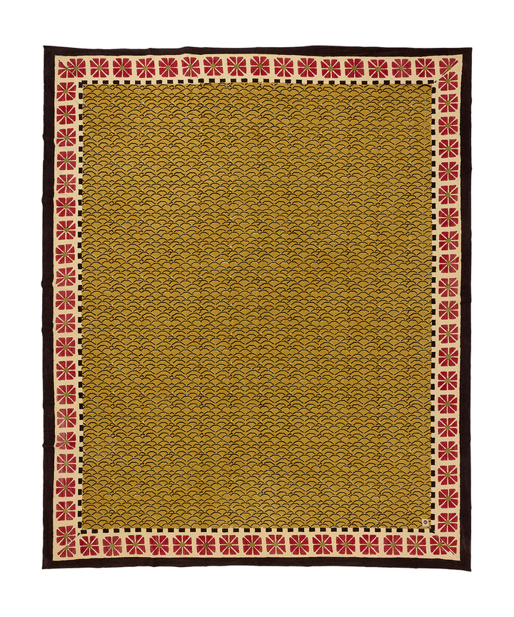 Mantel Block Print Erin 240 x 280 cm con Tote Bag