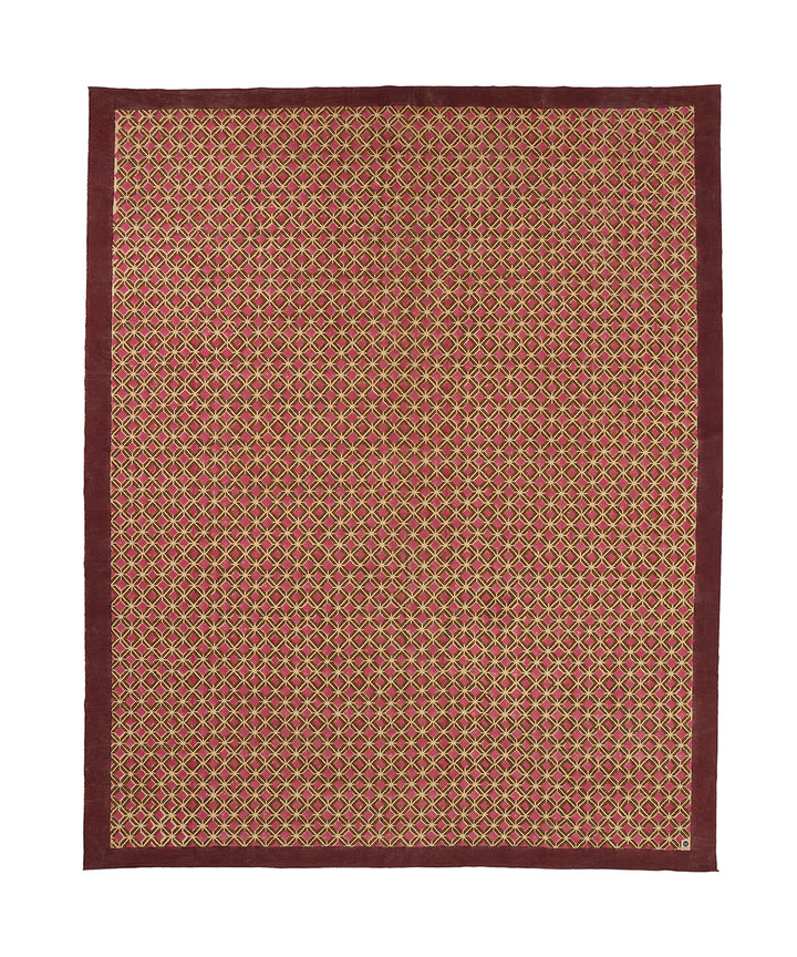 Mantel Block Print Helena 240 x 280 cm con Tote Bag