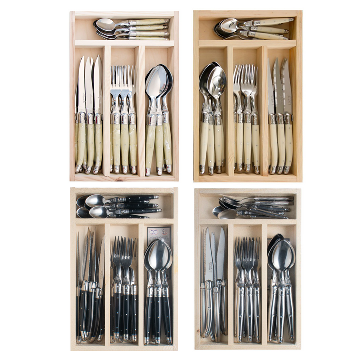 Set Cubiertos 24 Piezas Laguiole