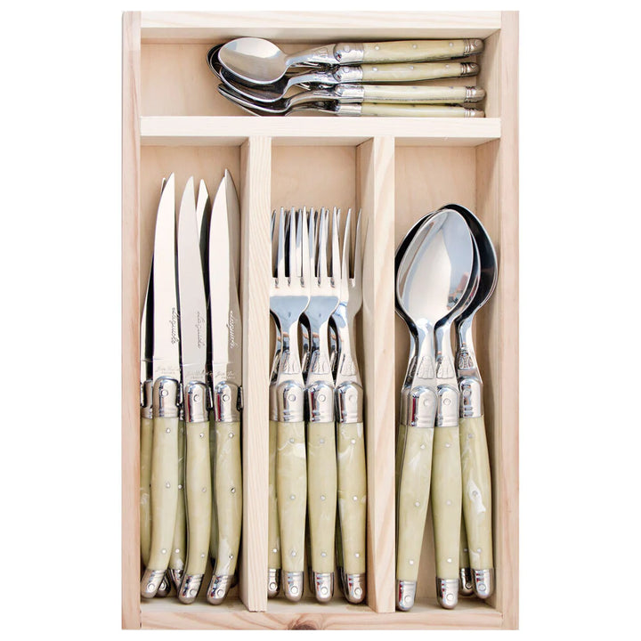 Set Cubiertos 24 Piezas Laguiole