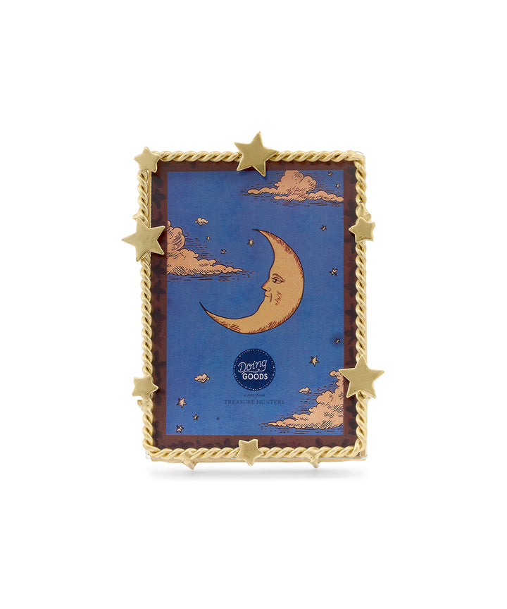 Marco de Fotos Bronce Estrellas Pequeño