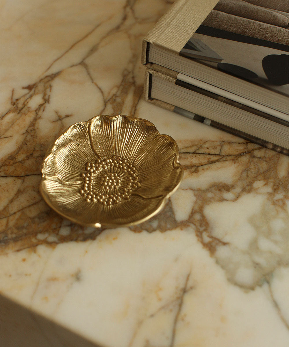 Plato de Bronce Mia Poppy