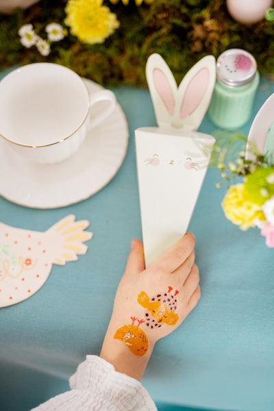 Set 6 Cajitas de Cartón con forma de Conejo