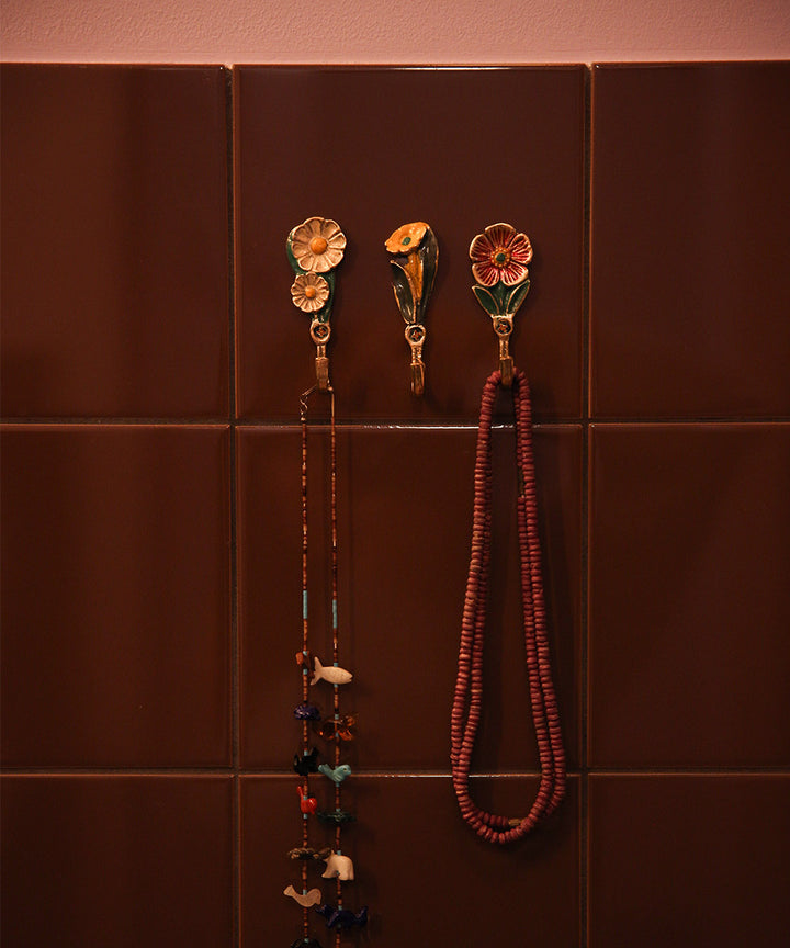Perchas Florales Posy, Set de 3