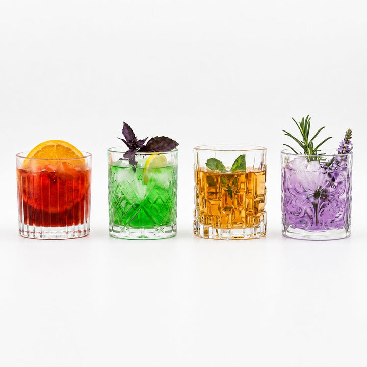 Set 4 Vasos Whisky Mixology - RCR