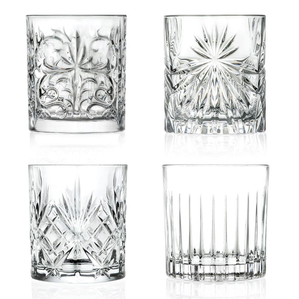 Set 4 Vasos Whisky Mixology - RCR